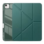 PS iPad Air 13 inç (M4)/(M3)/(M2) Tri Folding Standlı Kılıf - Haki