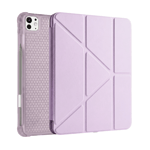 PS iPad Pro 11 inç (M5)/(M4) Tri Folding Standlı Kılıf - Lila