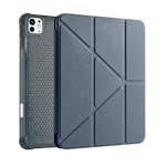 PS iPad Pro 11 inç (M5)/(M4) Tri Folding Standlı Kılıf - Gri