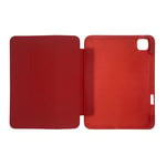 PS iPad Pro 11 inç (M5)/(M4) Tri Folding Standlı Kılıf - Kırmızı