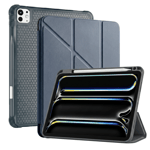 PS iPad Pro 13 inç (M5)/(M4) Tri Folding Standlı Kılıf - Gri