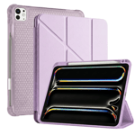 PS iPad Pro 13 inç (M5)/(M4) Tri Folding Standlı Kılıf - Lila