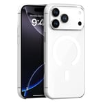 PS iPhone 17 Pro Max Clear Serisi Magsafe Kılıf - Şeffaf