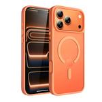 PS iPhone 17 Pro Max Mist Serisi Magsafe Kılıf - Turuncu