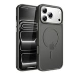 PS iPhone 17 Pro Max Mist Serisi Magsafe Kılıf - Gri