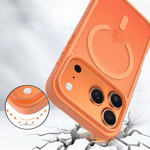 PS iPhone 17 Pro Mist Serisi Magsafe Kılıf - Turuncu