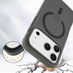 PS iPhone 17 Pro Mist Serisi Magsafe Kılıf - Gri