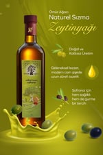 Naturel Sızma Zeytinyağı 1 Litre Cam Şişe
