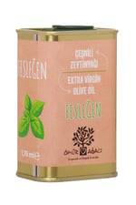 Soğuk Sıkım Fesleğen Naturel Sızma Çeşnili 175 ml. Teneke Zeytinyağı