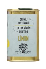 Soğuk Sıkım Limon Naturel Sızma Çeşnili 175 Ml. Teneke Zeytinyağı