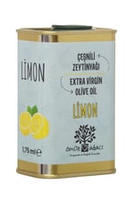 Soğuk Sıkım Limon Naturel Sızma Çeşnili 175 Ml. Teneke Zeytinyağı