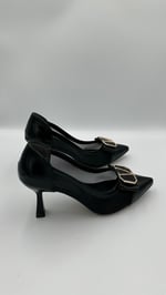 Siyah K Rugan Stiletto
