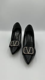 Siyah K Rugan Stiletto