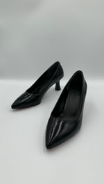 Siyah Rustic Stiletto