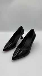 Siyah Rustic Stiletto