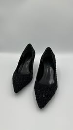 Siyah Taş Stiletto