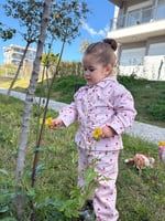 Gül Detaylı Astarlı Takım(la'chiel paris)