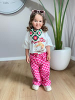 Lachiel Paris Dama Desenli Pantolon