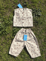 La'ciel Paris Denim Bear Set