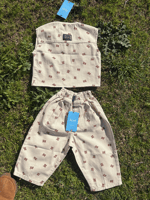 La'ciel Paris Denim Bear Set