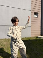 La'ciel Paris Denim Bear Yelek-Pantalon Set(Ceket Ayrı Satılır)