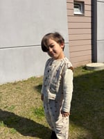 La'ciel Paris Denim Bear Yelek-Pantalon Set(Ceket Ayrı Satılır)