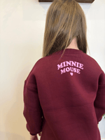 Minnie Love Bordo Kız Çocuk Takım