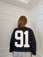 91 Baskılı Bluz 