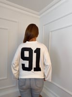 91 Baskılı Bluz 