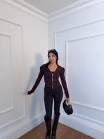Boğazlı Fermuarlı Üst 