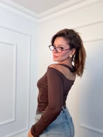 Boyundan Geçmeli Bluz