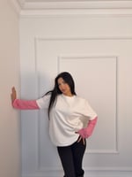 Çift Kollu İnterlok Bluz