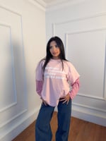 Çizgili kol  Detaylı Sweatshirt