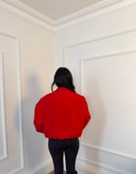 Dik Yaka Bomber Ceket