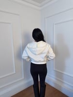 Fermuarlı Kısa Crop Hırka