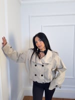 Marina kumaş ceket 