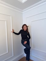 Parmak Geçmeli Yanı Büzgülü  Bluz