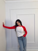 Reglan Kol Modal / Ribana Uzun Kollu T-Shirt