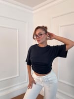 Yanı Büzgülü Tshirt
