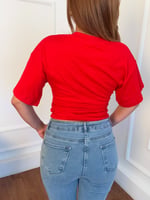 Yanı Büzgülü Tshirt