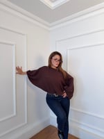 Yarasa Kollu Lastikli Bluz
