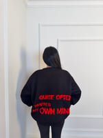 Yıldız  Baskılı Sweatshirt 