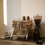Elektra Verve Tall Cup Tam Otomatik 1 Gruplu Ahşap Espresso Kahve Makinesi