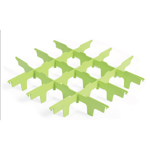 Plastport Bardak Basketi Aparatı 16 Bölmeli 500x500x100 mm