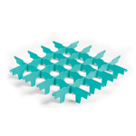 Plastport Bardak Basketi Aparatı 25 Bölmeli 500x500x40 mm