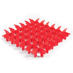 Plastport Bardak Basketi Aparatı 49 Bölmeli 500x500x40 mm