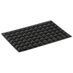 Silikon Yarım Küre Orta Kalıp 42x21 mm