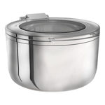 TITAN CHAFING DISH CORBALIK REZİSTANS CAMLI KROM-14,3 Lt