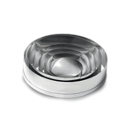 Yuvarlak Metal Volovan 6’lı Set - Düz