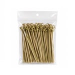 Yiyang Bambu Kürdan Düğümlü 9 cm ( 100 Adet )